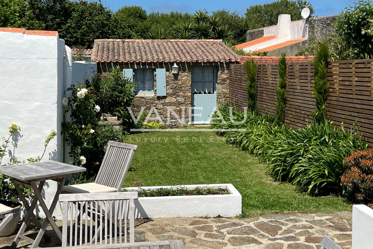 Ile-d'Yeu, maison 3 chambres avec jardin