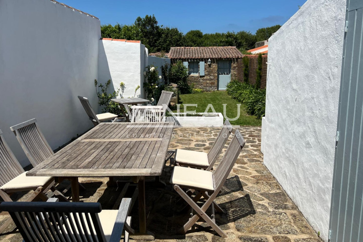 Ile-d'Yeu, maison 3 chambres avec jardin