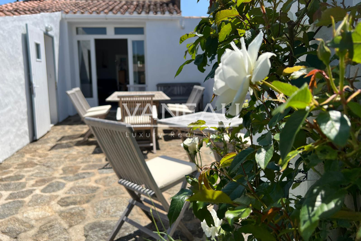 Ile-d'Yeu, maison 3 chambres avec jardin