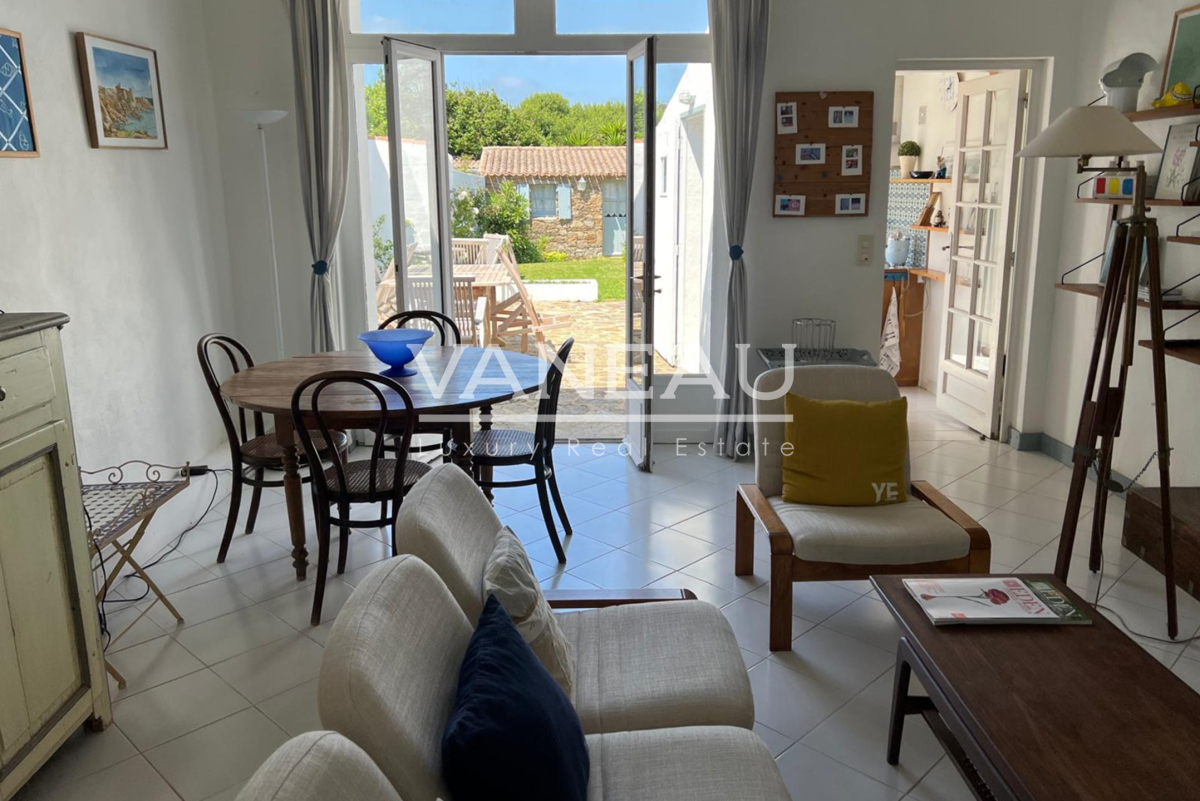 Ile-d'Yeu, maison 3 chambres avec jardin