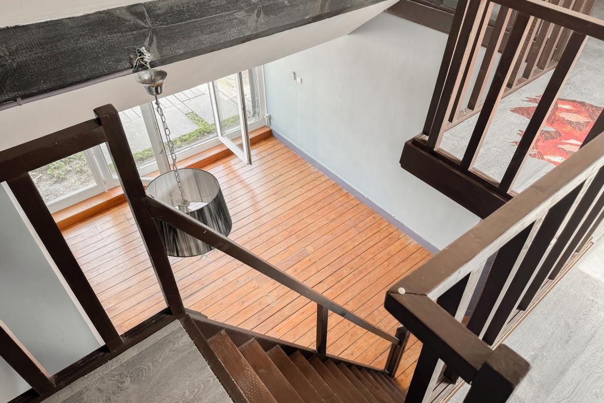 Lepoutre : Penthouse duplex 2 chambres, bureau + terrasses
