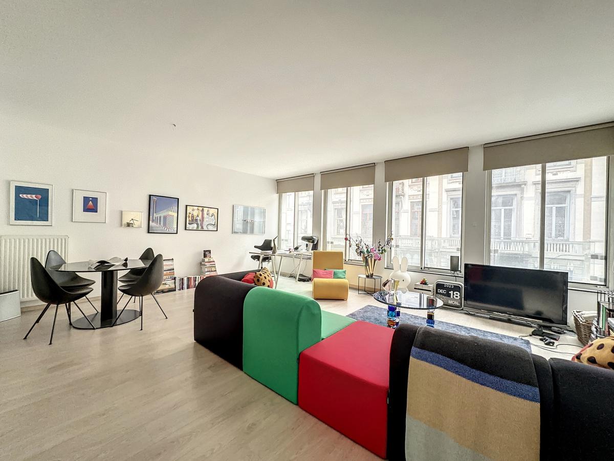 Petit Sablon/Poelaert : Superbe appartement + terrasse