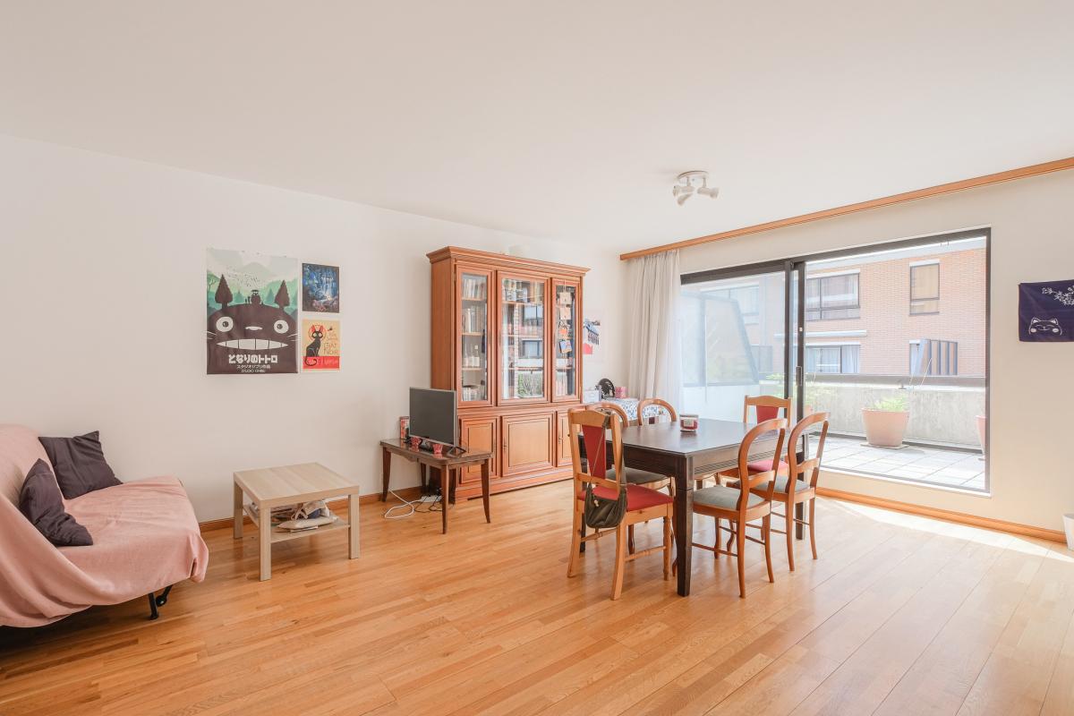 Quartier Européen: Lumineux appartement 1 ch+grande terrasse