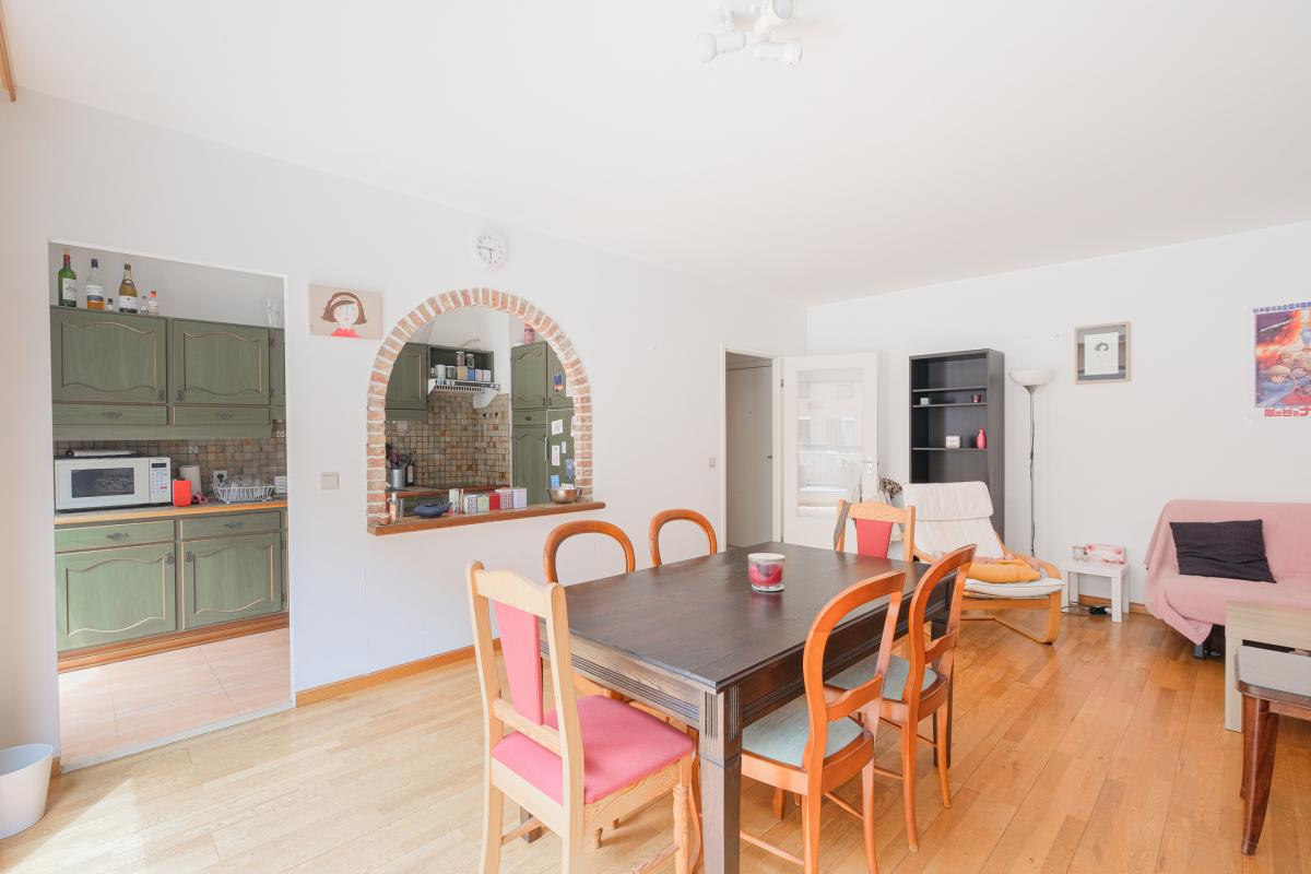 Quartier Européen: Lumineux appartement 1 ch+grande terrasse