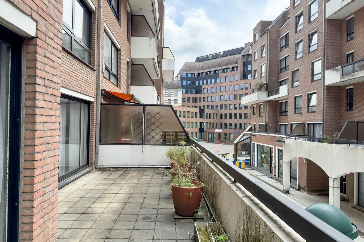 Quartier Européen: Lumineux appartement 1 ch+grande terrasse
