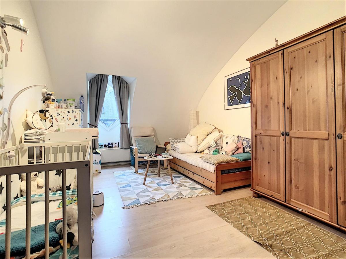 Sablon : Appartement Triplex 3 chambres + terrasse & parking