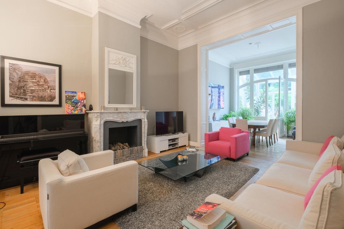 Place Brugmann: Magnifique maison 4 chambres avec jardin 