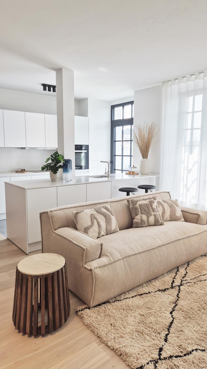Magnifique appartement 3 ch. de ±119m² + terrasse ±24,5m²
