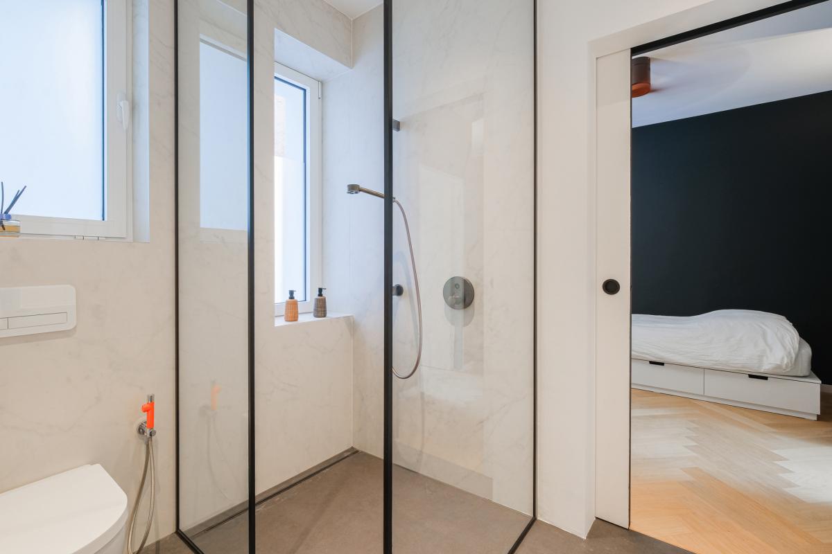 Cambre : Superbe rez de chaussée 3 chambres + jardin