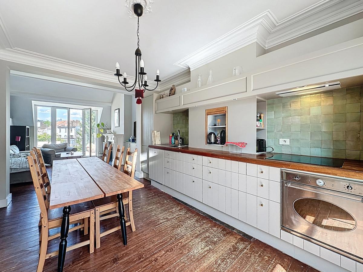 Châtelain/Brugmann : Superbe duplex penthouse meublé