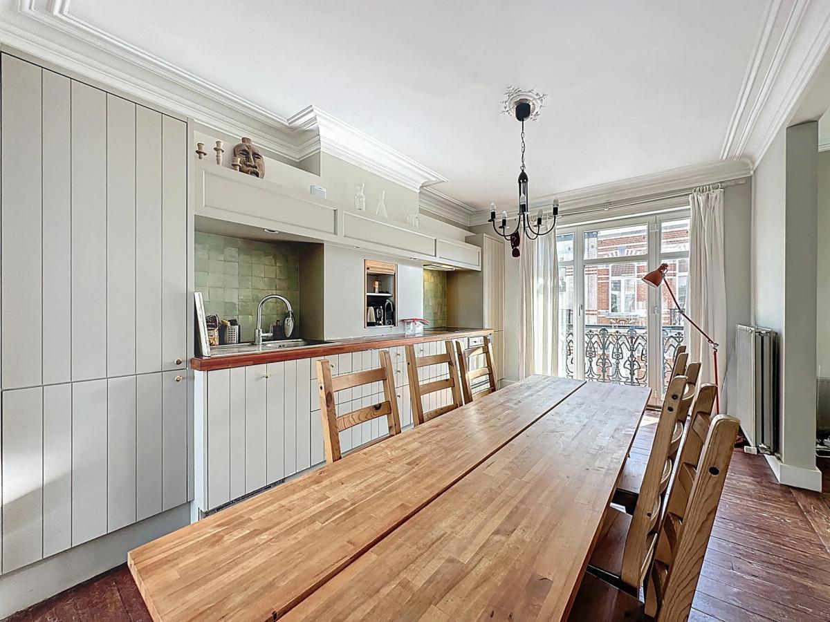 Châtelain/Brugmann : Superbe duplex penthouse meublé