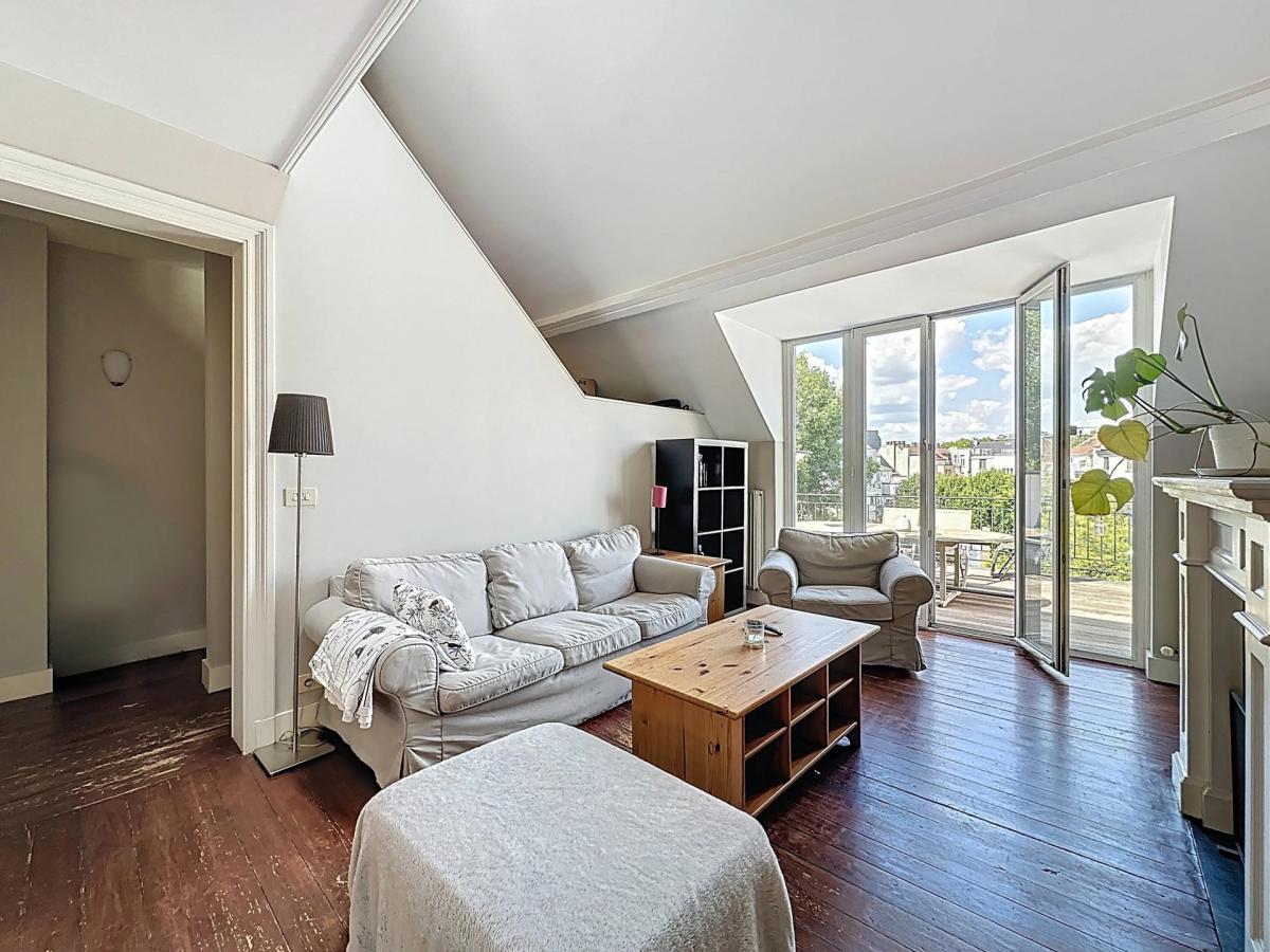 Châtelain/Brugmann : Superbe duplex penthouse meublé