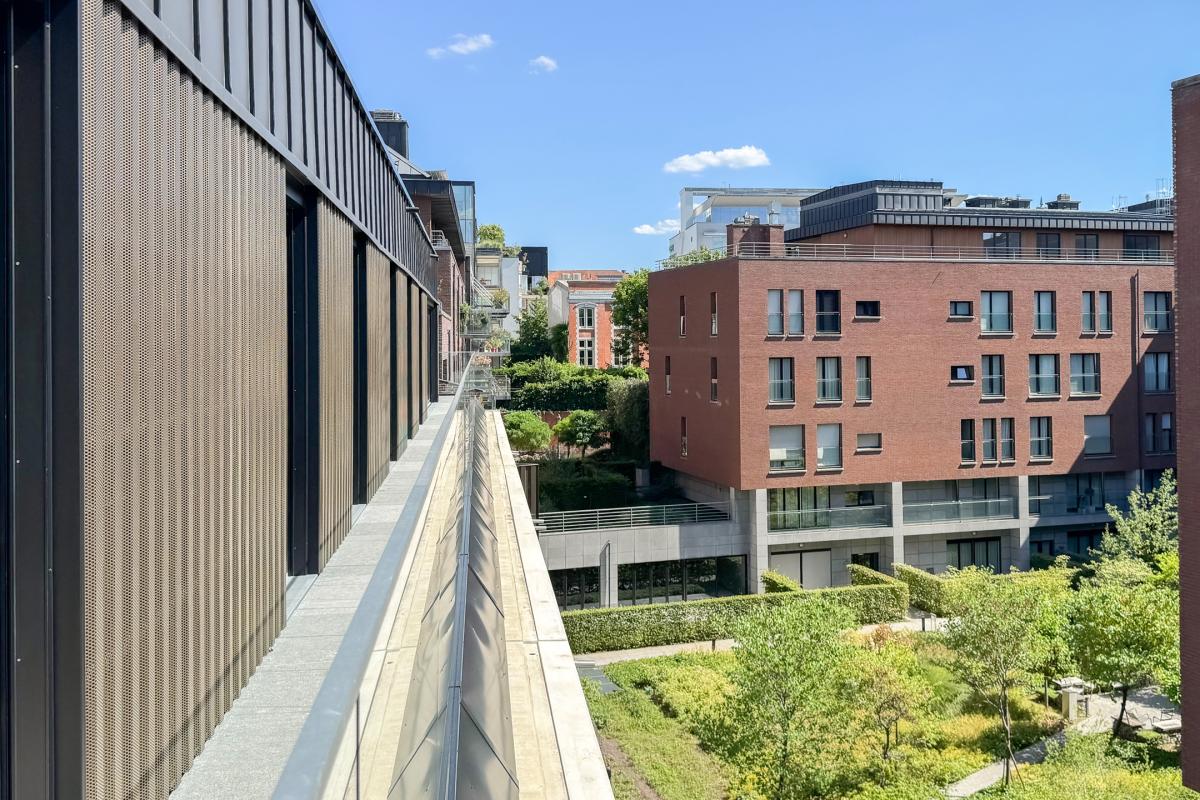 Penthouse neuf +- 204m² 3ch. + terrasse