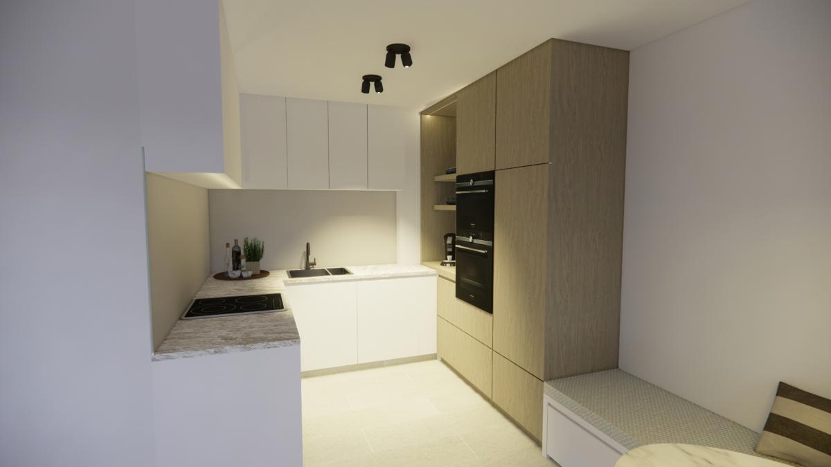 Parc Wolvendael,  appartement de +/-92m² , 2ch.+ terrasse
