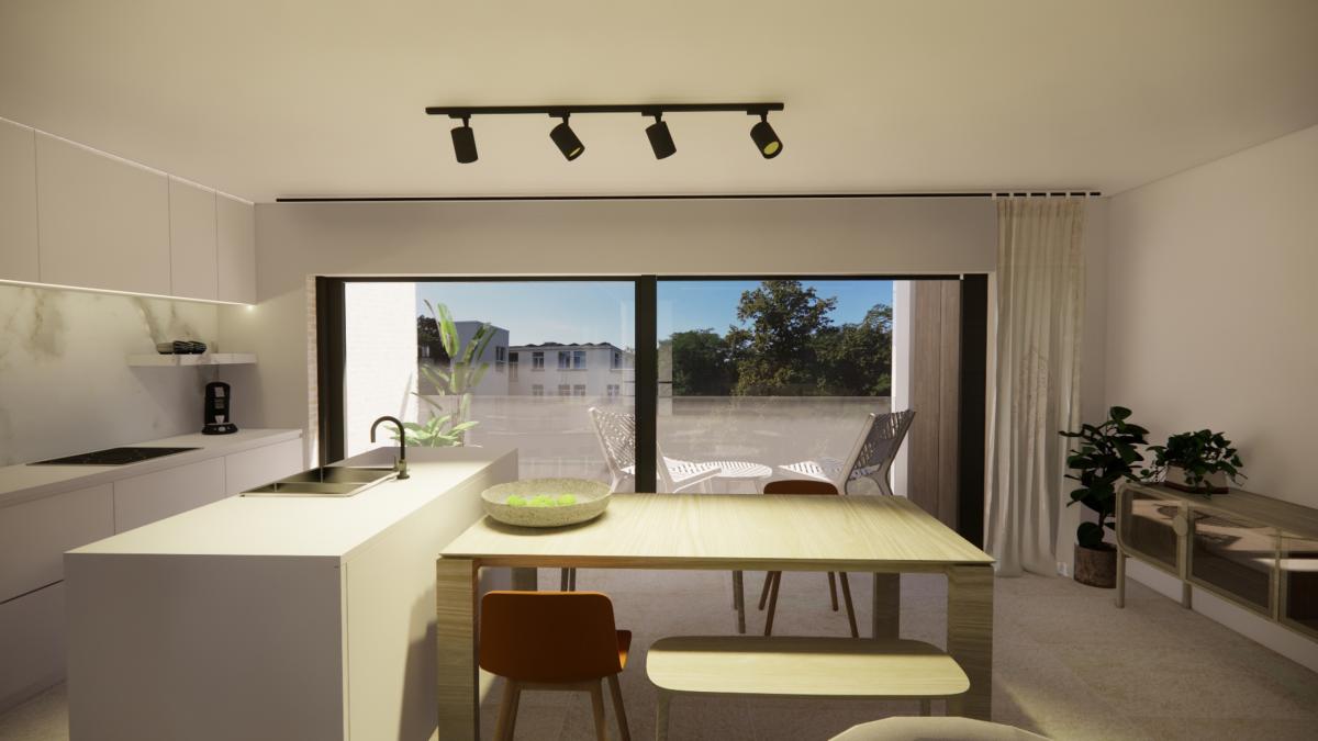 Parc de Wolvendael, appartement 2 chambres ±92m² + terrasse