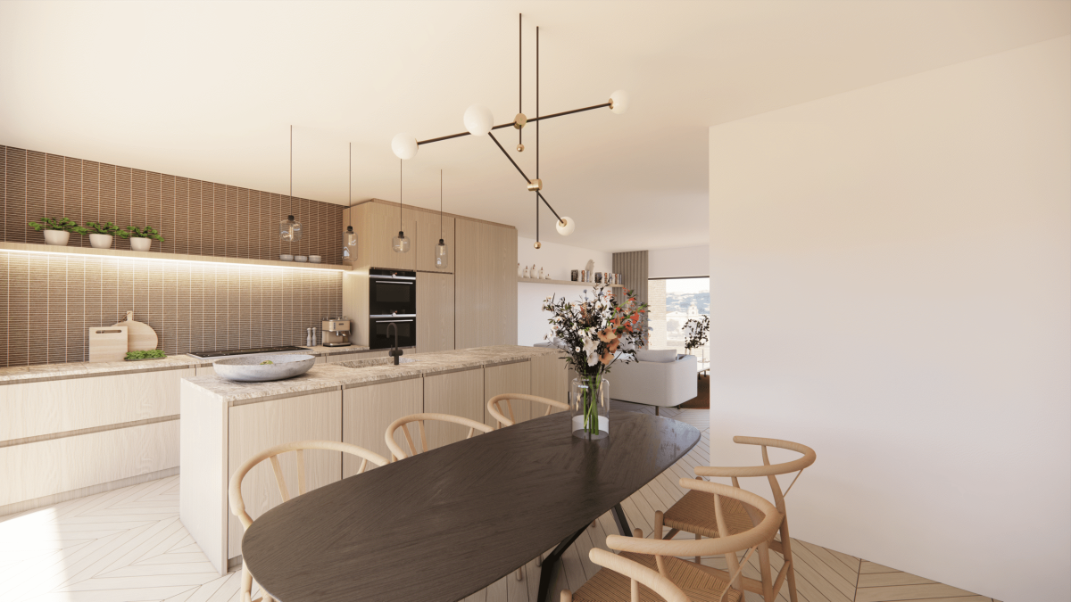 Parc de Wolvendael, appartement neuf de 3 ch + terr PEB A