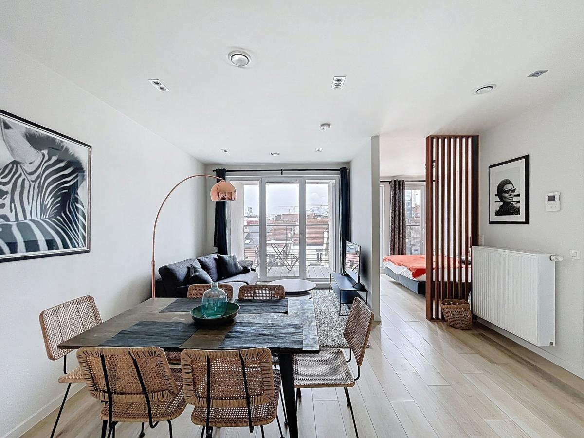 Quartier Européen: Superbe appartement 1 chambre + terrasse