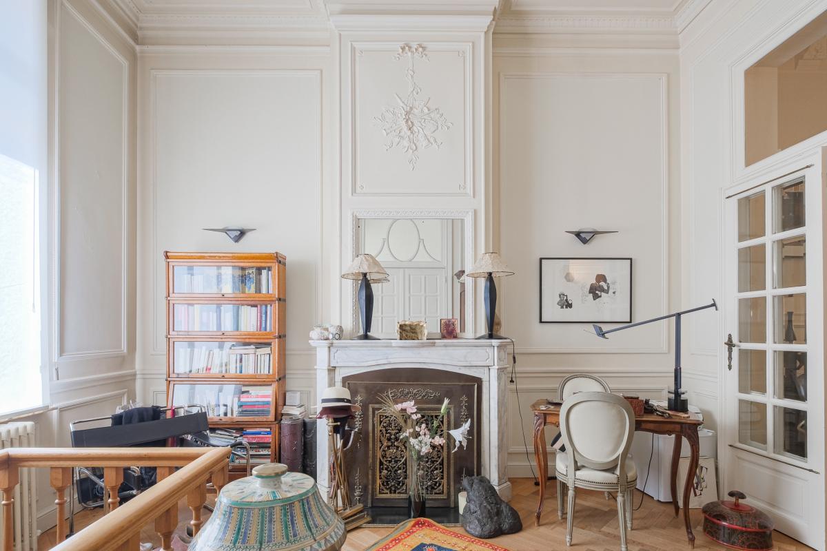 Lepoutre: Magnifique duplex rez-de-chaussée avec jardin 