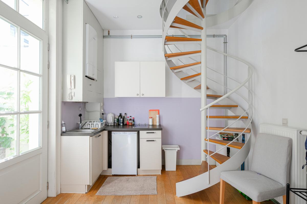 Quartier EU: maison rénovée + duplex + jardin et garage