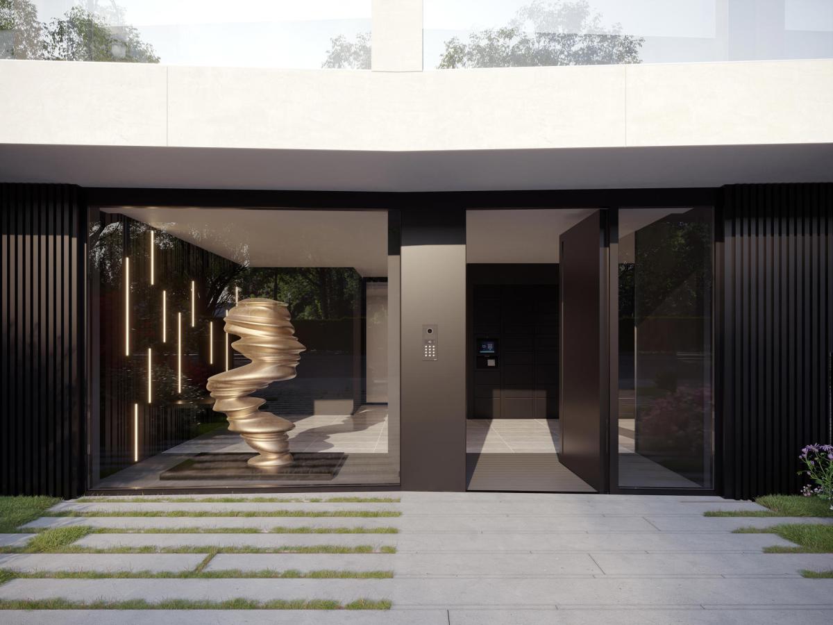 Projet avec vue imprenable sur l'abbaye de la Cambre!