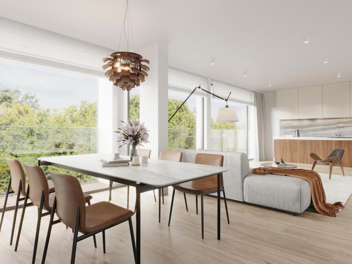 Projet de standing avec vue sur l'Abbaye de la Cambre! 