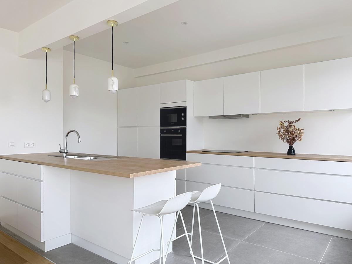 Brugmann/Arezzo : Bel appartement dernier étage rénové 