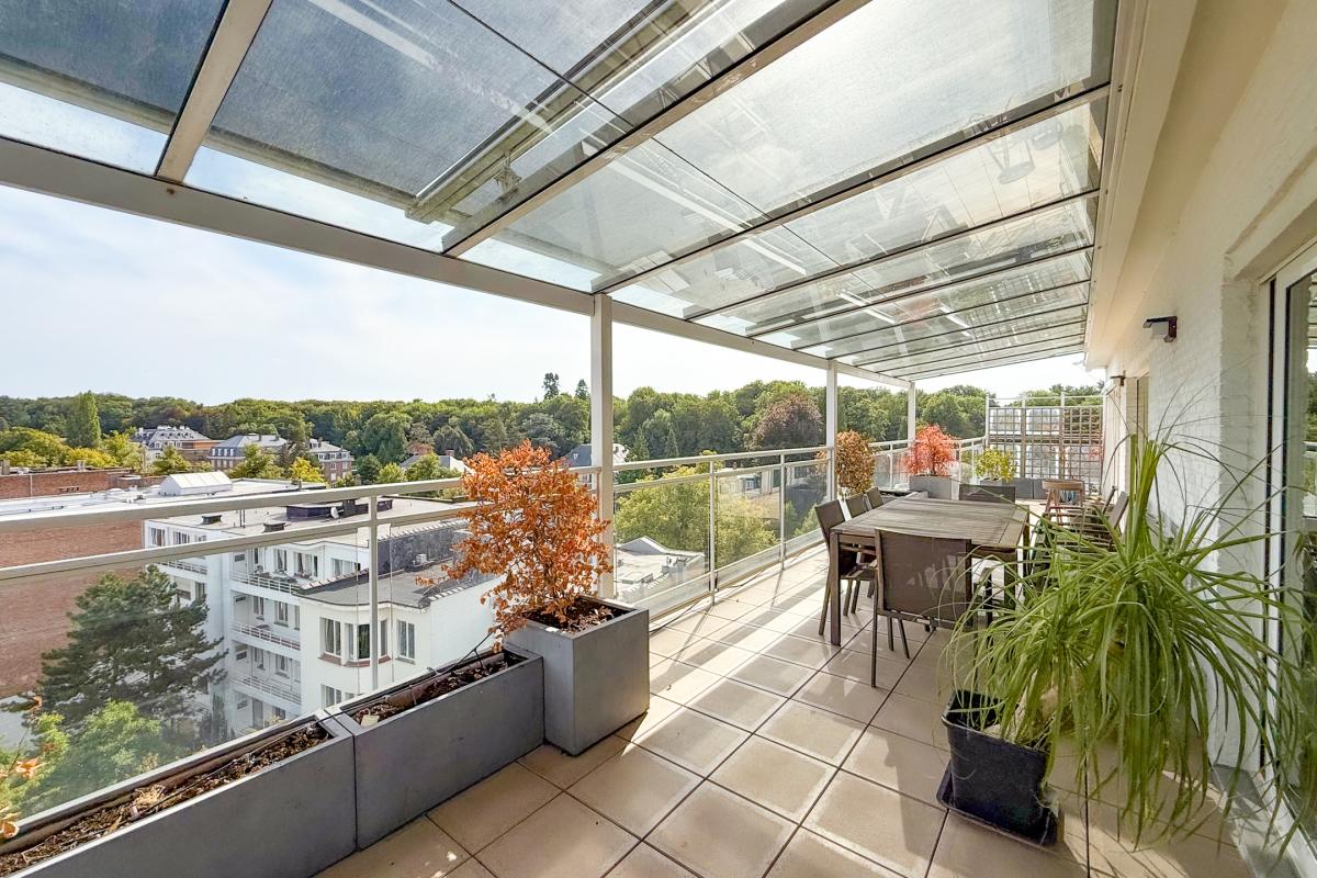 Bois de la Cambre / Roosevelt : duplex penthouse 4 chambres