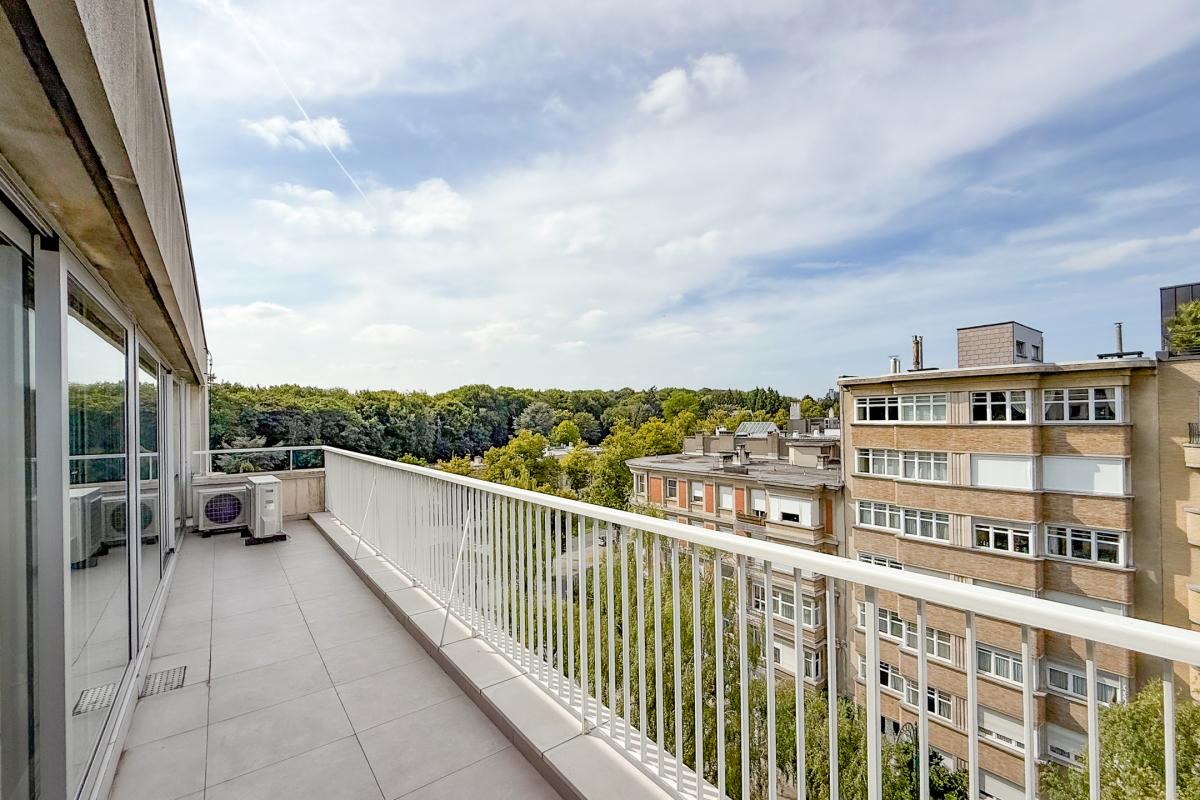 Bois de la Cambre / Roosevelt : duplex penthouse 4 chambres