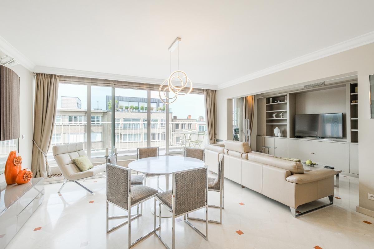 Bois de la Cambre / Roosevelt : duplex penthouse 4 chambres
