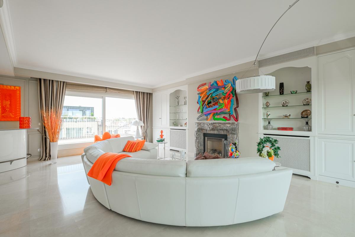 Bois de la Cambre / Roosevelt : duplex penthouse 4 chambres