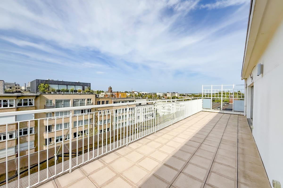 Bois de la Cambre / Roosevelt : duplex penthouse 4 chambres