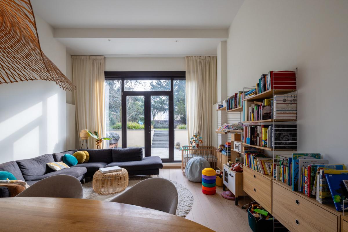 Rez-de-chaussée 3 chambres – 155 m² – Quartier Brugmann