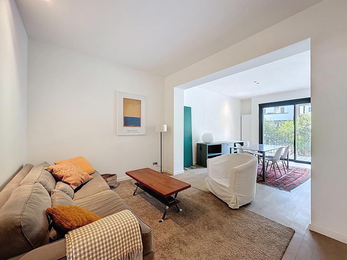 Pl. Brugmann/Churchill : Superbe appartement neuf et meublé