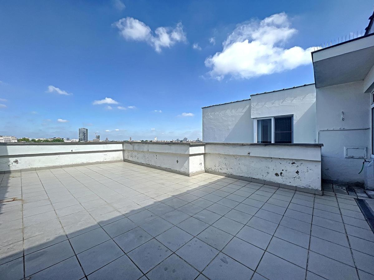 Général Jacques: Superbe penthouse 3ch + terrasses + parking