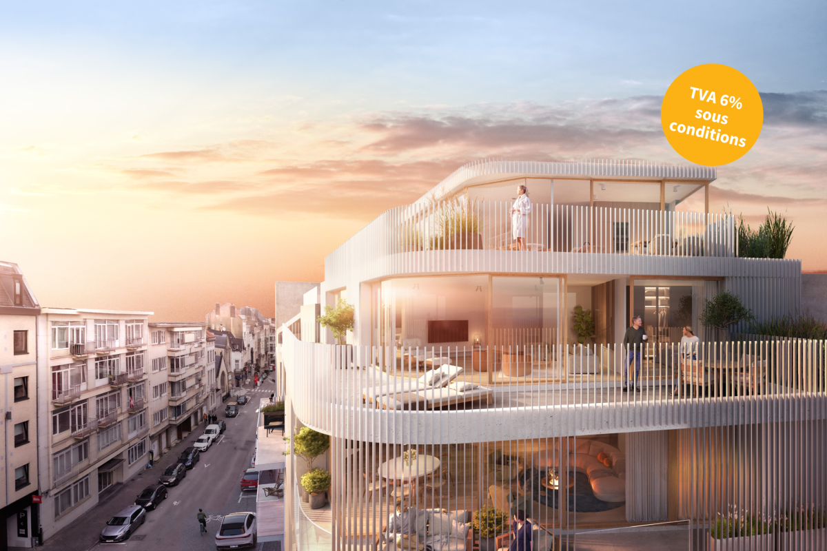 Tenobsch - Duplex penthouse 4 ch. ±327m² + 2 terrasses