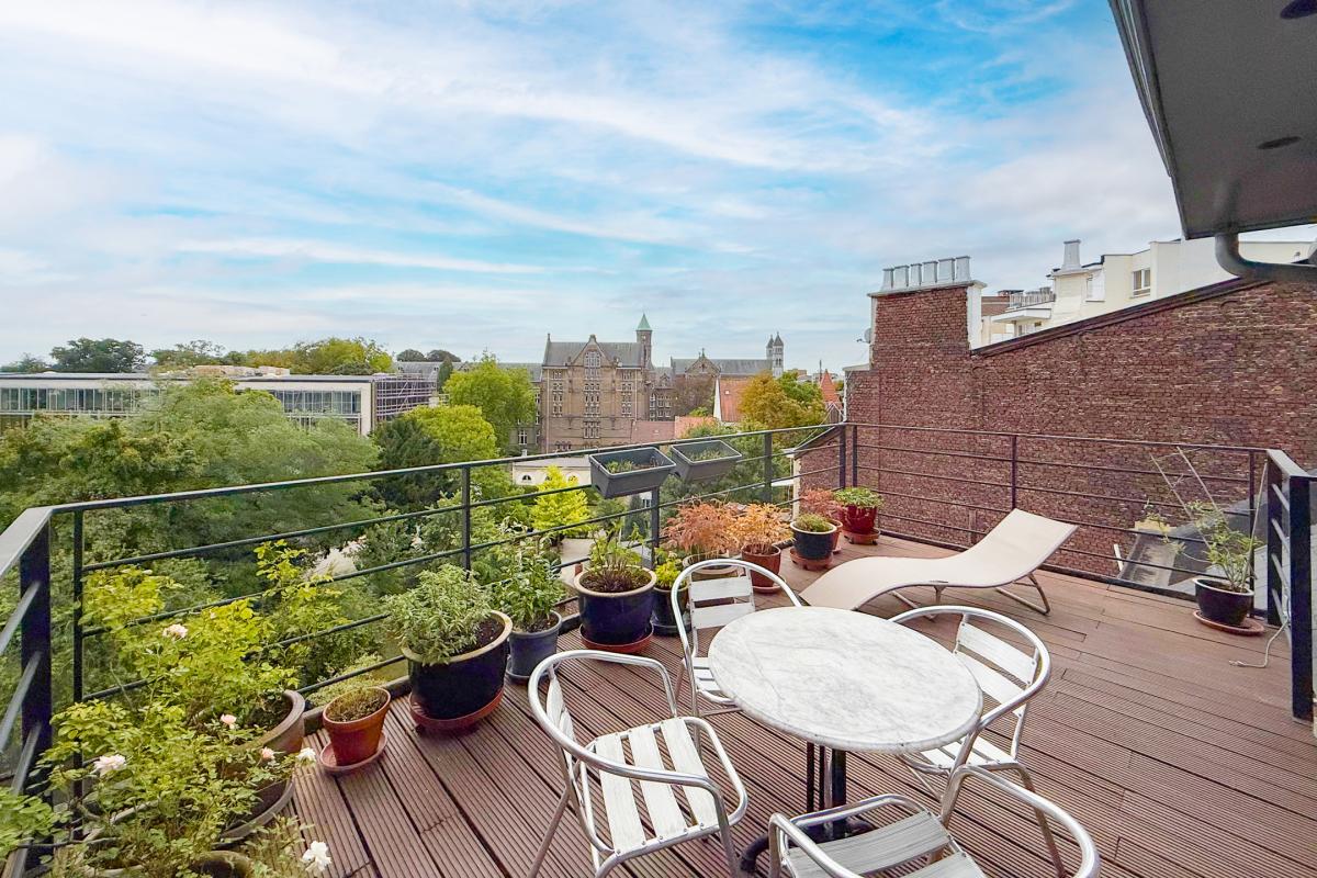 Montgomery: Magnifique penthouse duplex terrasse sud, vues