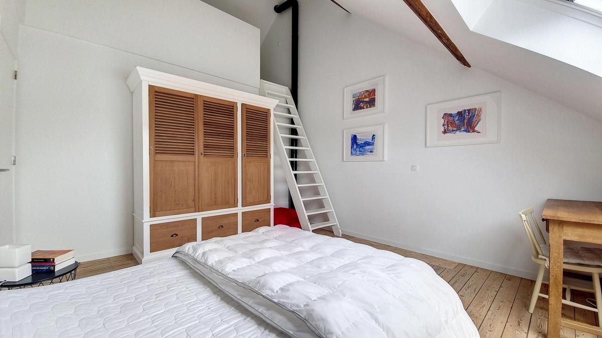 Général Jacques : Appartement 2 chambres meublé + terrasse 