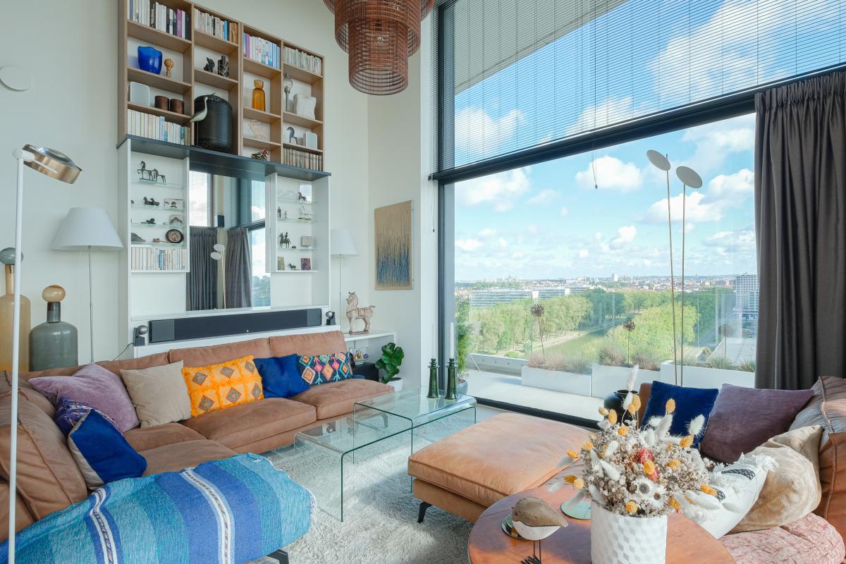 Penthouse avec terrasse de 80 m² & vue exceptionnelle (270°)