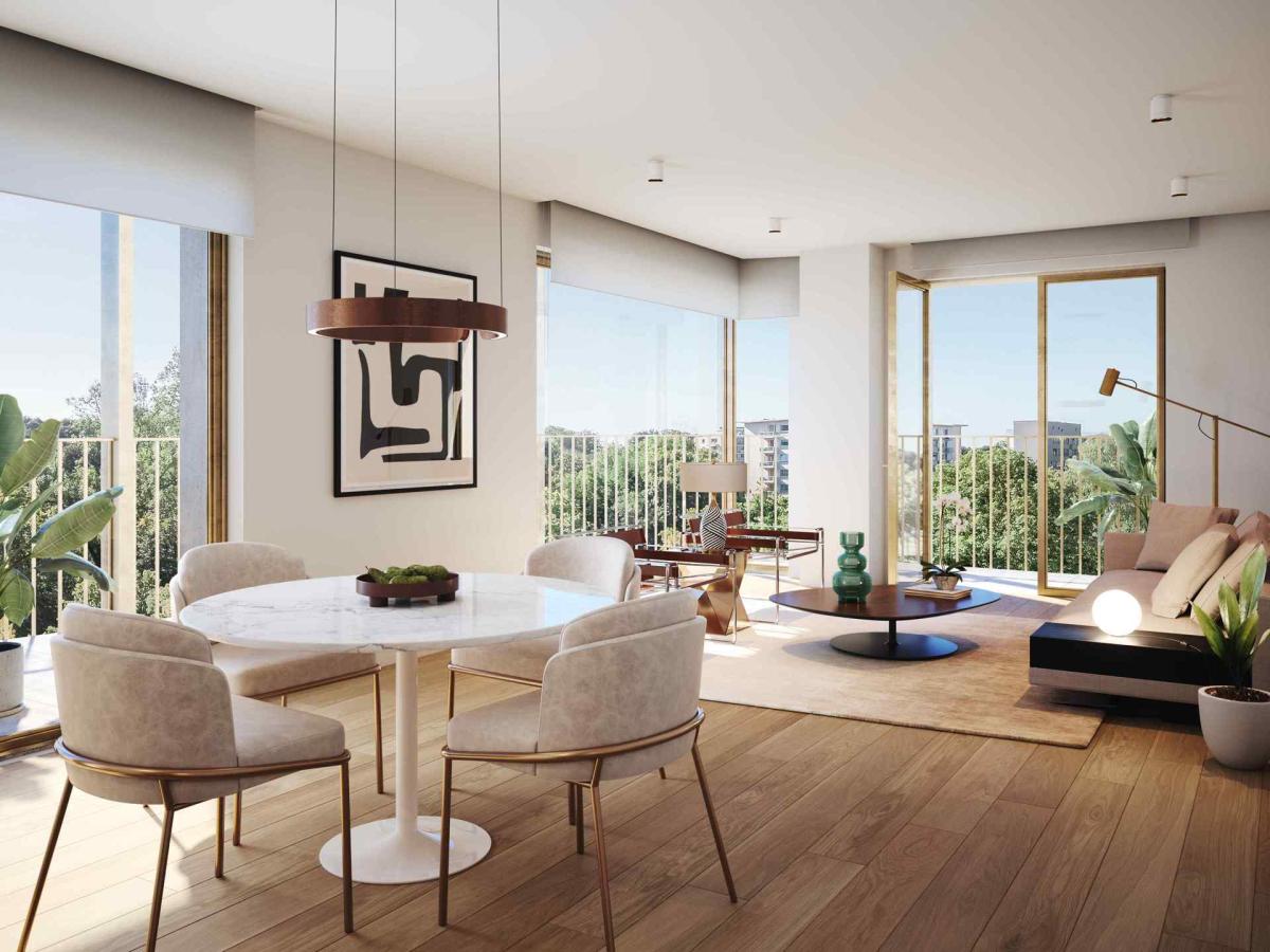 Projet de standing Anthea vue sur le Val Duchesse!