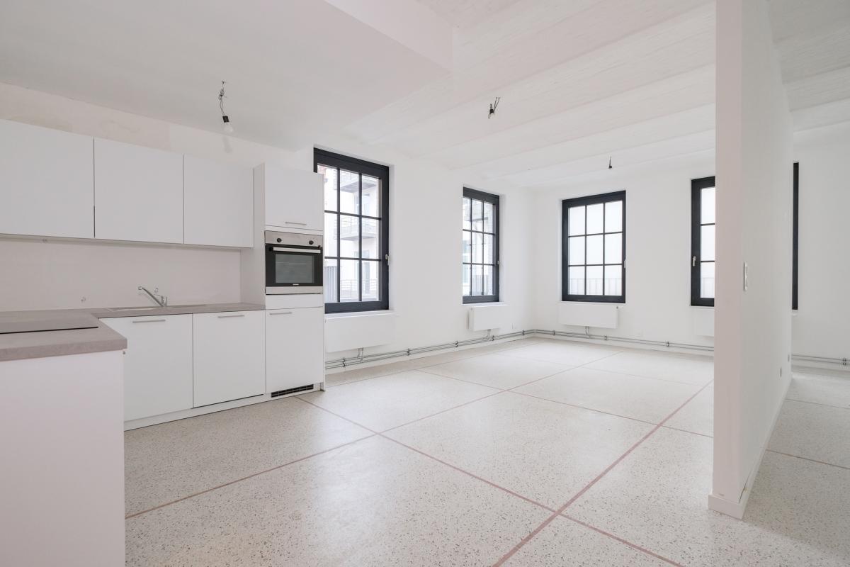 Splendide authentique loft de +-90m² 