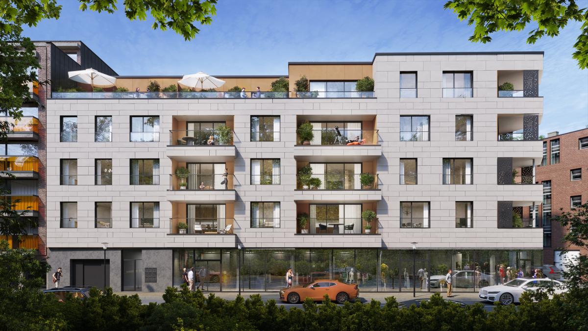 Magnifique penthouse neuf +-129m², 3ch., terrasse 11 m²