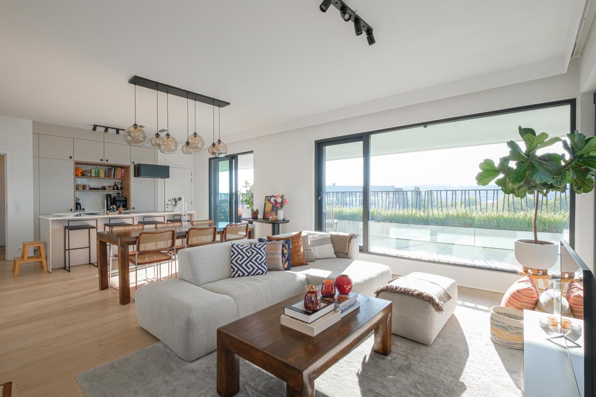Appartement neuf de ± 115 m² avec terrasse de 75 m².
