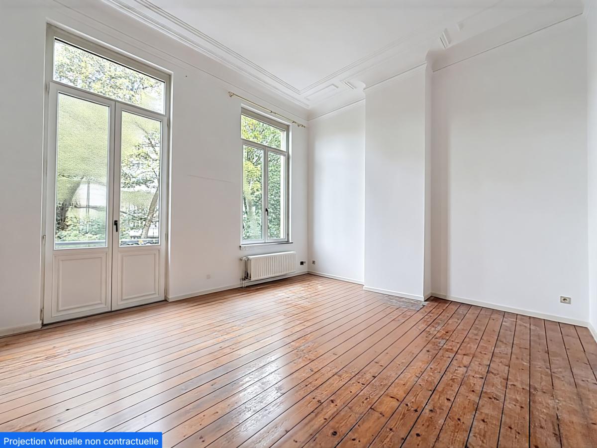 St-Gilles : Bel appartement 2 CH. en cours de rénovation