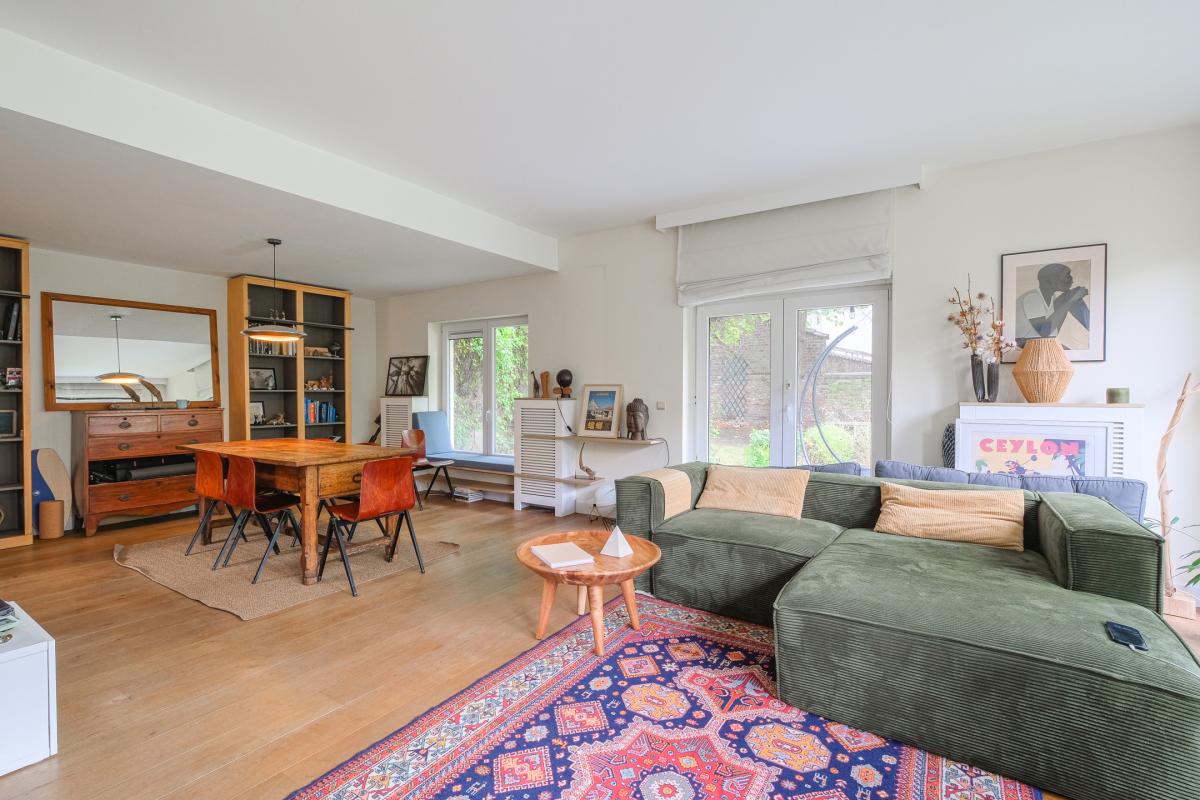 Magnifique maison arrière avec jardin de ± 140 m² et parking
