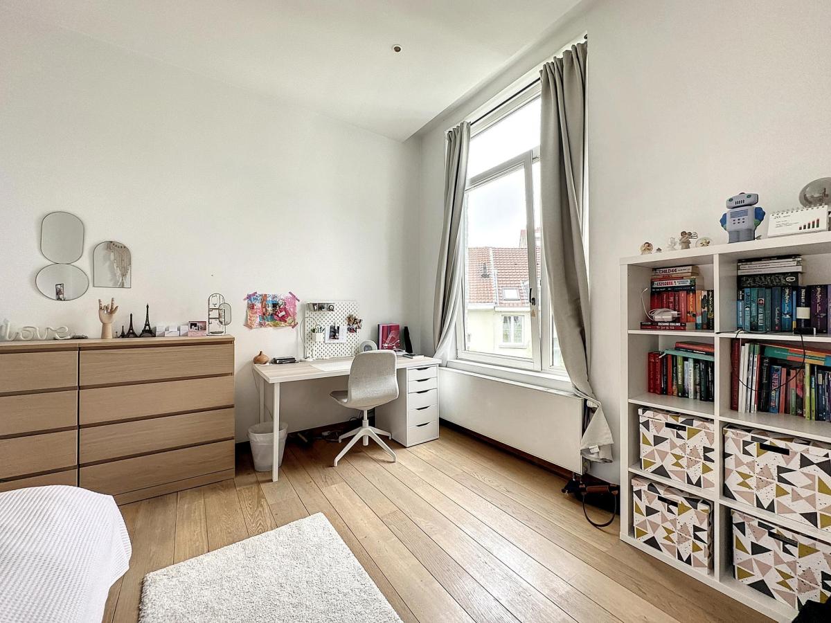 Haut de Saint-Gilles : Superbe duplex penthouse + terrasse