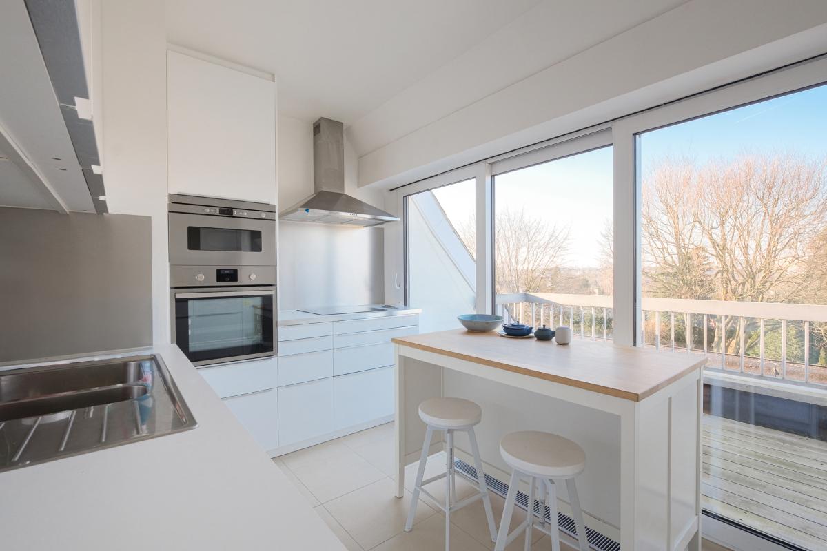 De fré-Wolvendael, penthouse 165m² 3 ch + 8 terrasses