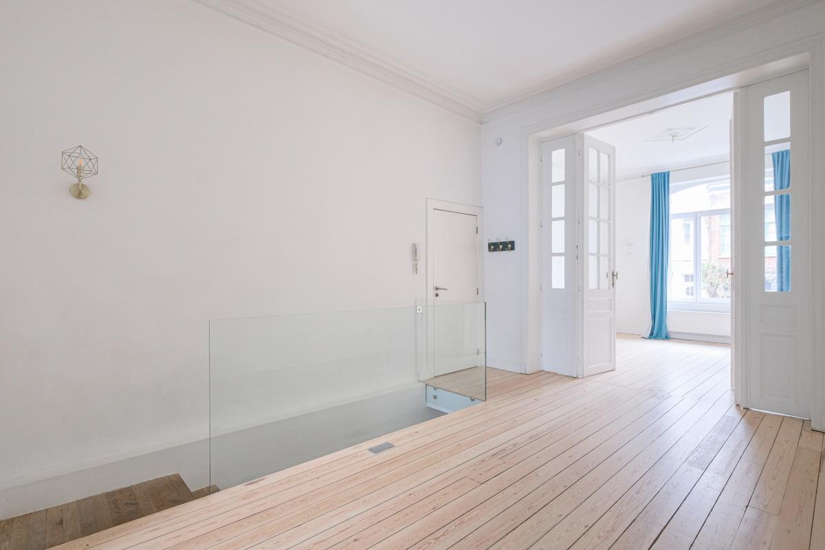 Etangs d'Ixelles : Bel appartement duplex 2 ch et jardin