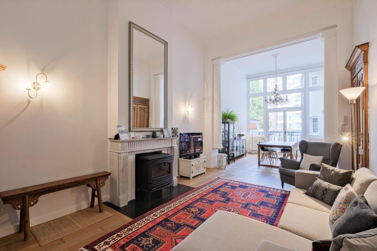 Abbaye : rdc duplex 3 chambres + cour et terrasse