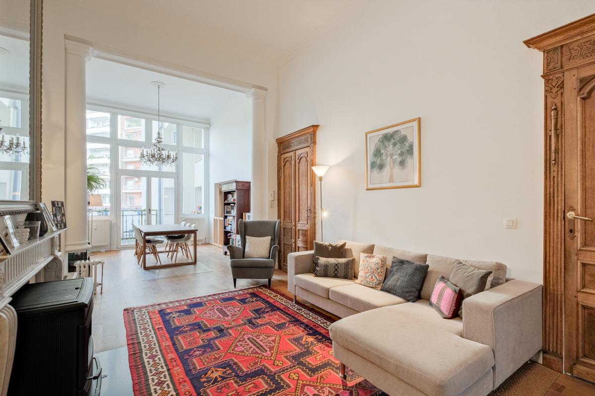 Abbaye : rdc duplex 3 chambres + cour et terrasse