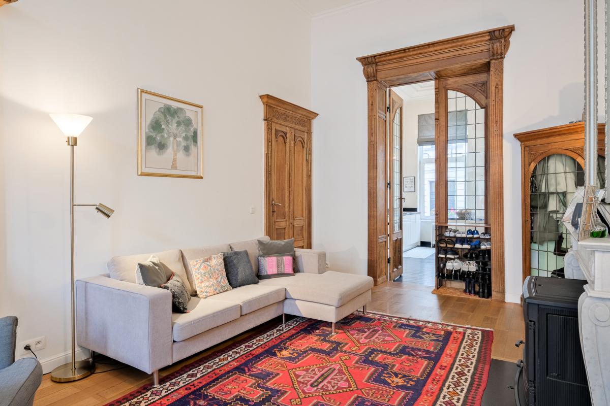 Abbaye : rdc duplex 3 chambres + cour et terrasse